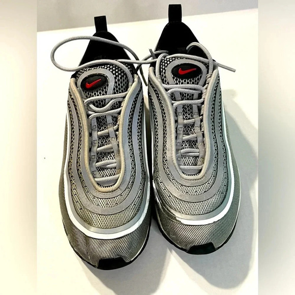 Nike Air Max 97 Ultra silver 17 Size Adult  9 tennis shoes sports, athletic - Picture 3 of 16